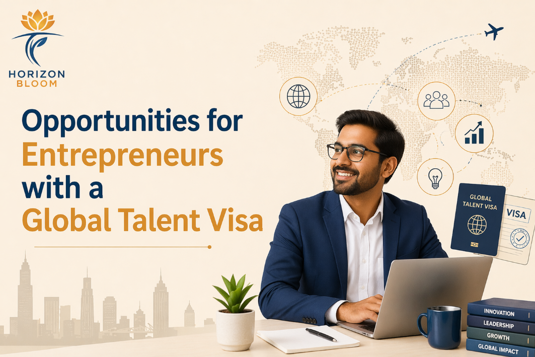 Entrepreneurs with a Global Talent Visa